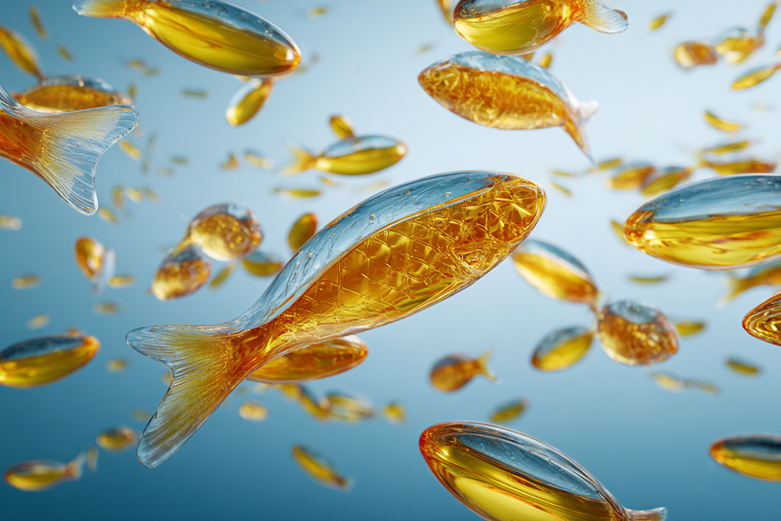 premium fish oil quality evaluation scene, refined editorial lifestyle photography, realistic, clean daylight, trust and quality concept, no text, no pills, no capsules, no bottles, no medicine packaging, no laboratory setting, no medical style