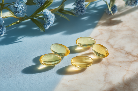 A premium family wellness scene representing fish oil quality, transparency, trust, and long-term nutritional confidence