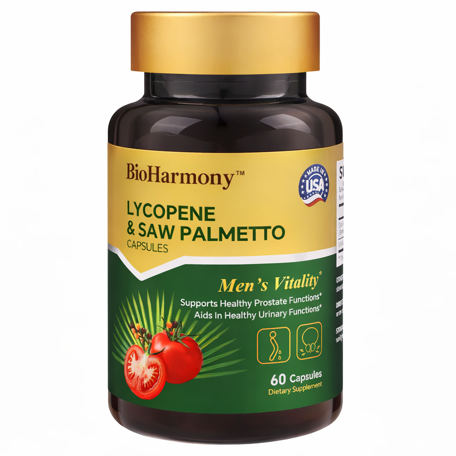 Lycopene & Saw Palmetto Capsules | BioHarmony Store