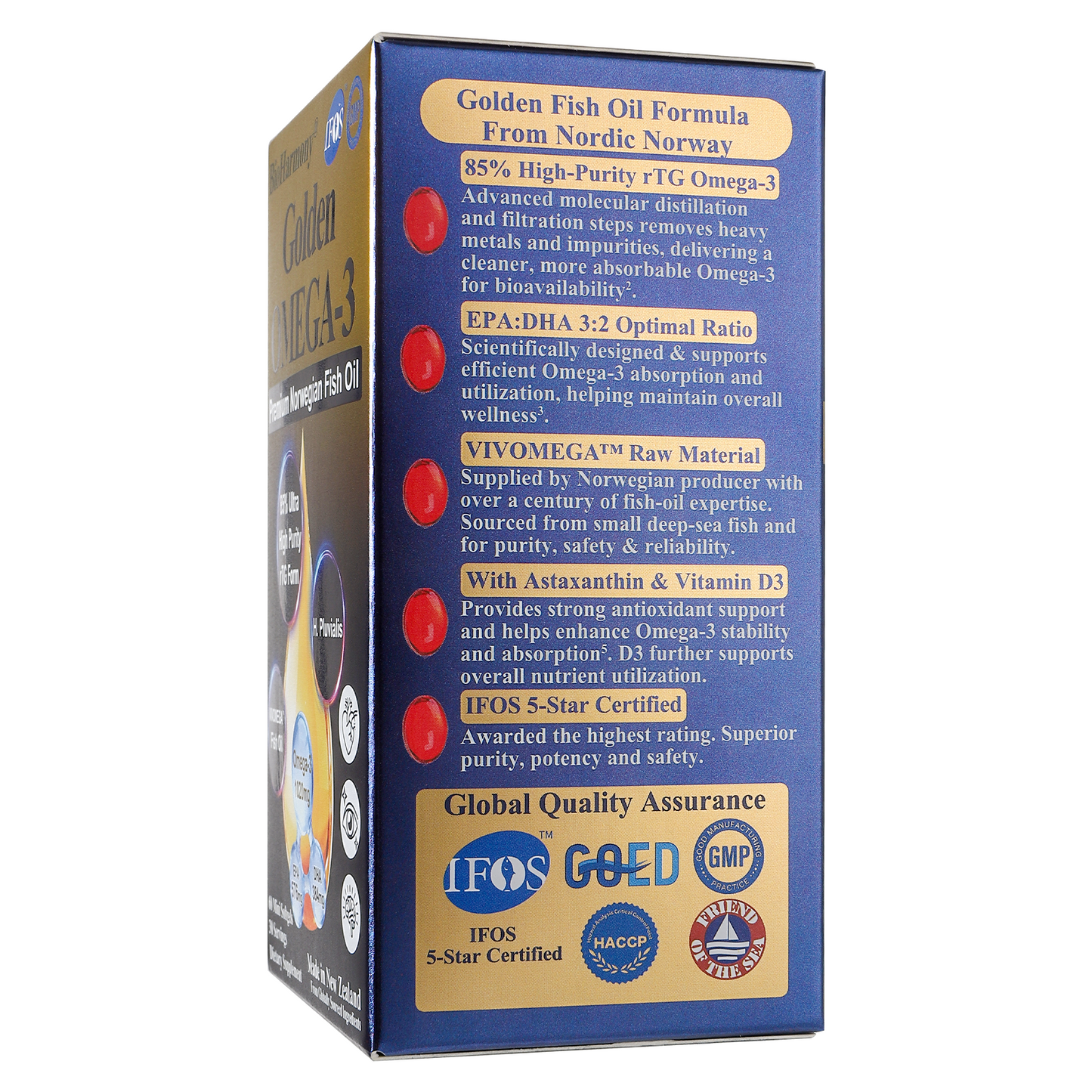 Golden OMEGA-3 Fish Oil